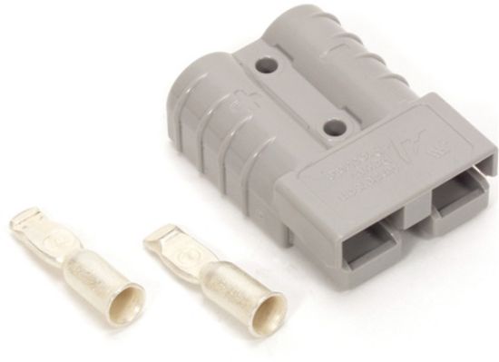 Battery Connector 50 Amp Gray resmi