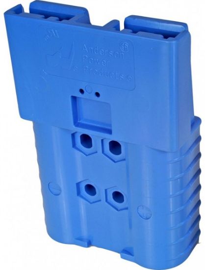 Battery Connector 320 Amp - Blue resmi