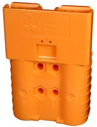 Battery Connector 350 Amp-Orange resmi